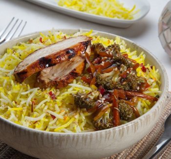 CHICKEN RICE BOWL