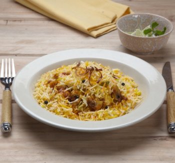 EGG AND MUSHROOM BIRYANI